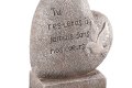 Coeur "A jamais dans nos coeurs" - 25€
